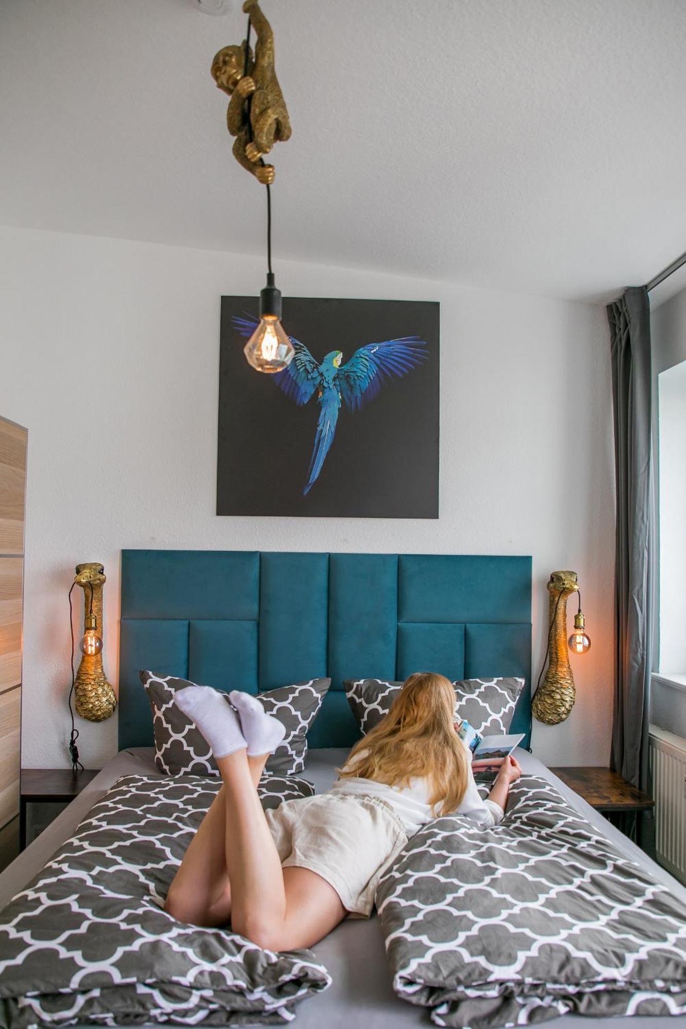 City Apartment "Hans Seat" Rostock Mit Rooftop-Terrasse Exterior foto
